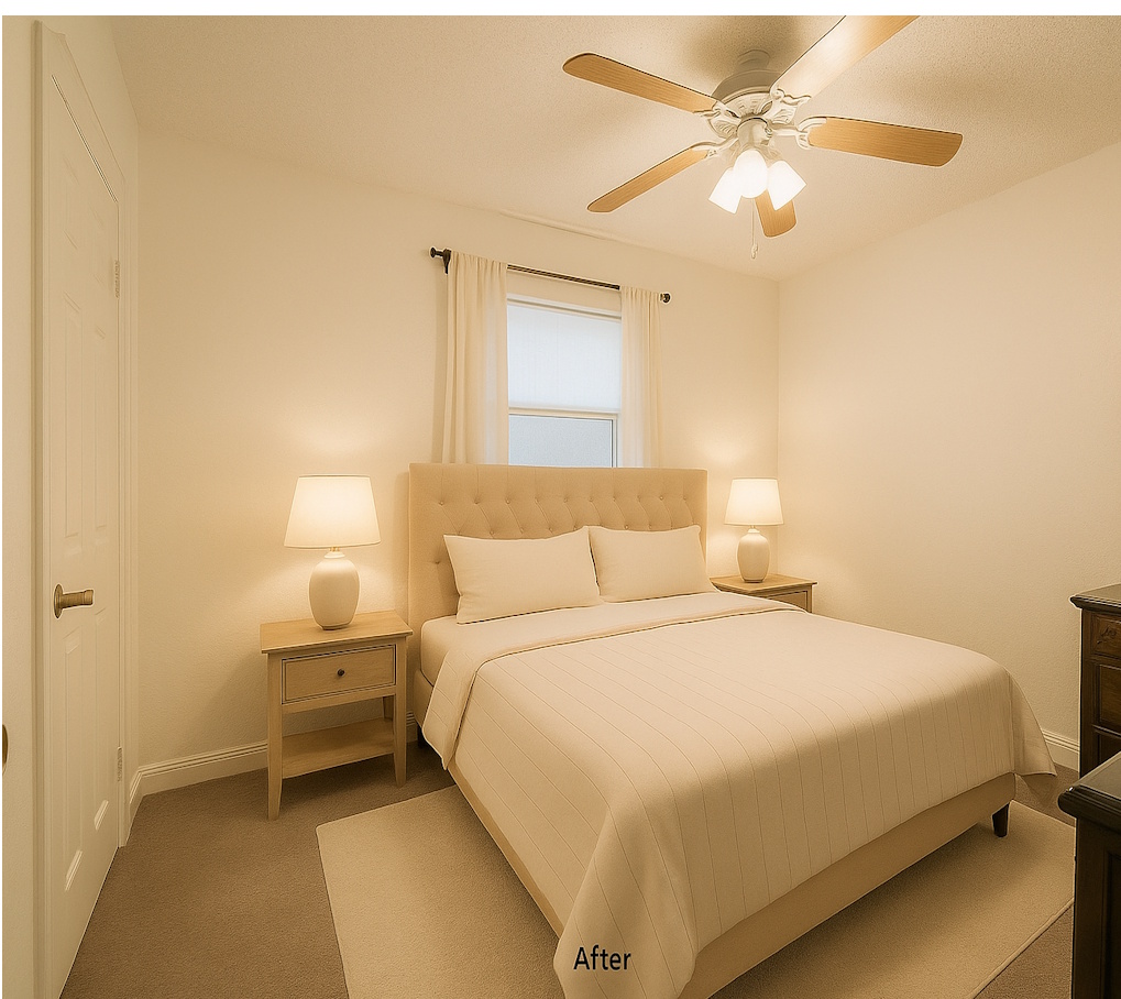 Bedroom 2 (virtually staged)