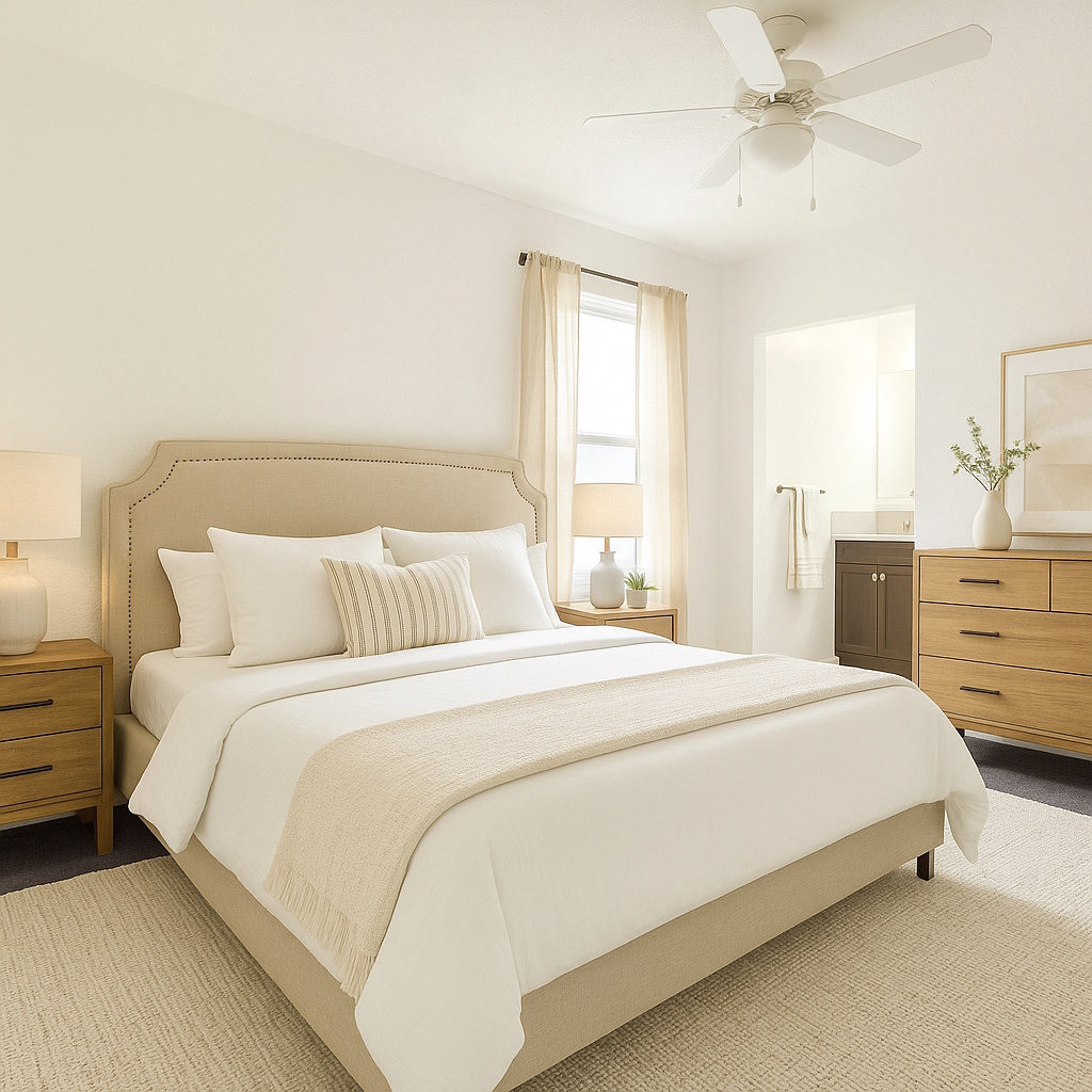 Primary Bedroom (virtually staged)